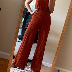 Anthropologie 2 piece knit set